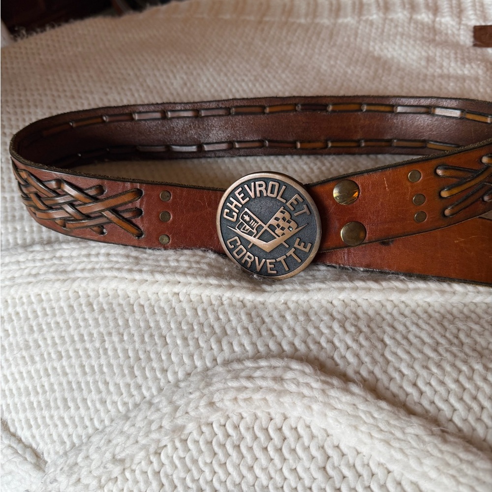 Brown Leather Belt